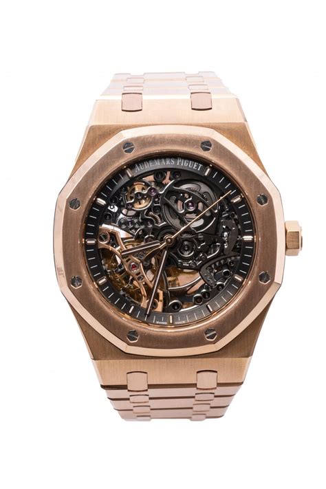 audemars piguet rose gold diamond|audemars piguet 41mm rose gold.